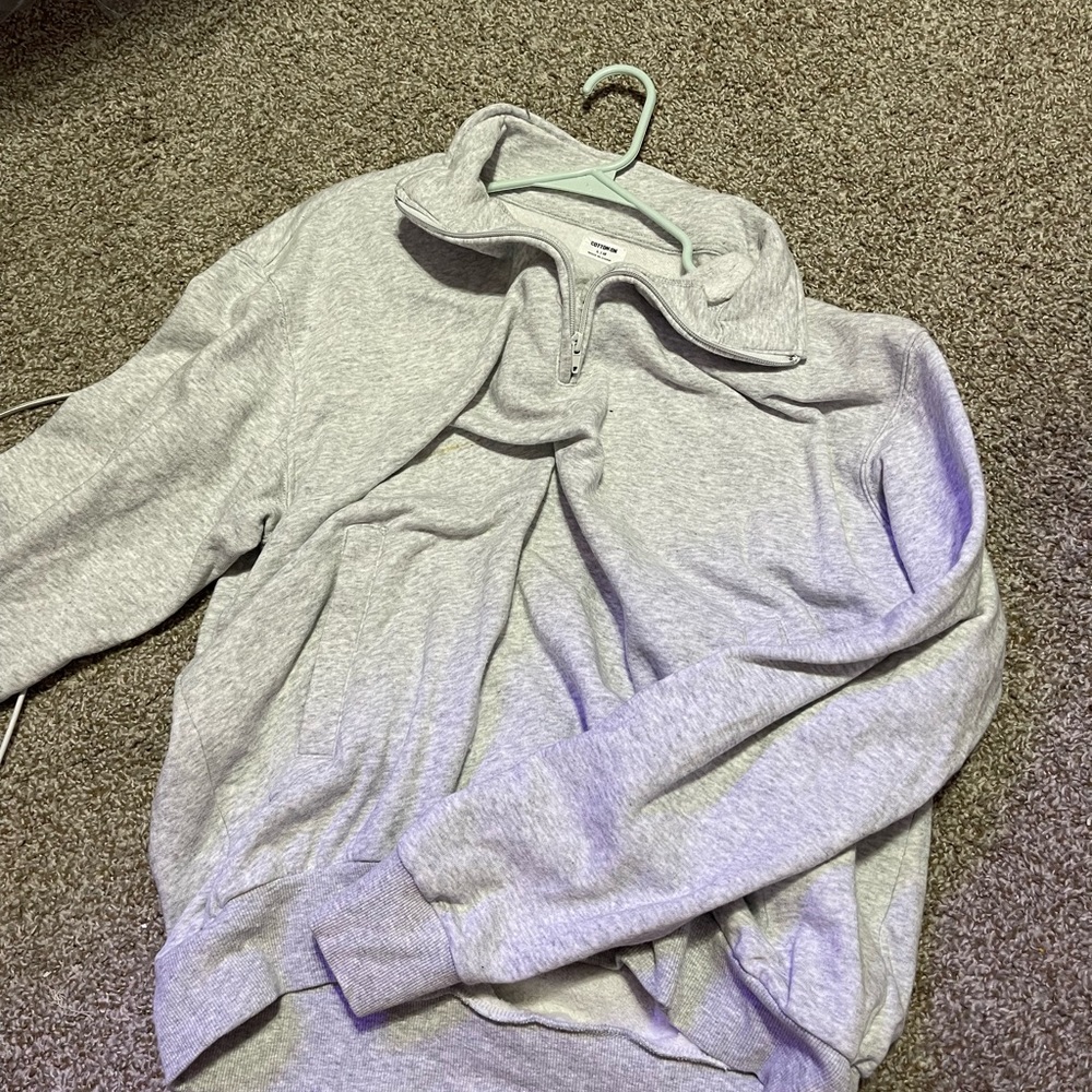 Cottonon grey zip